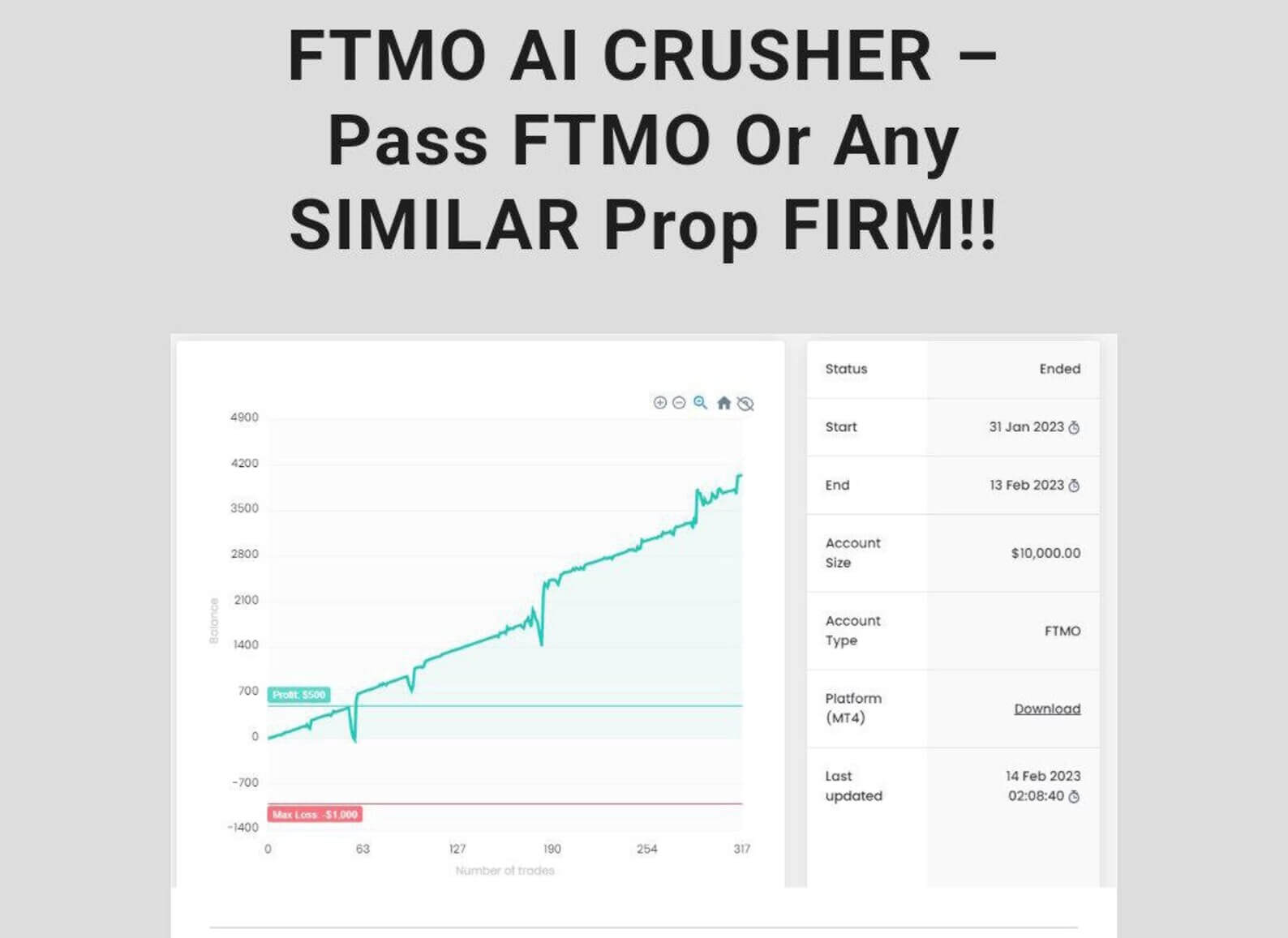 FTMO AI Crusher EA