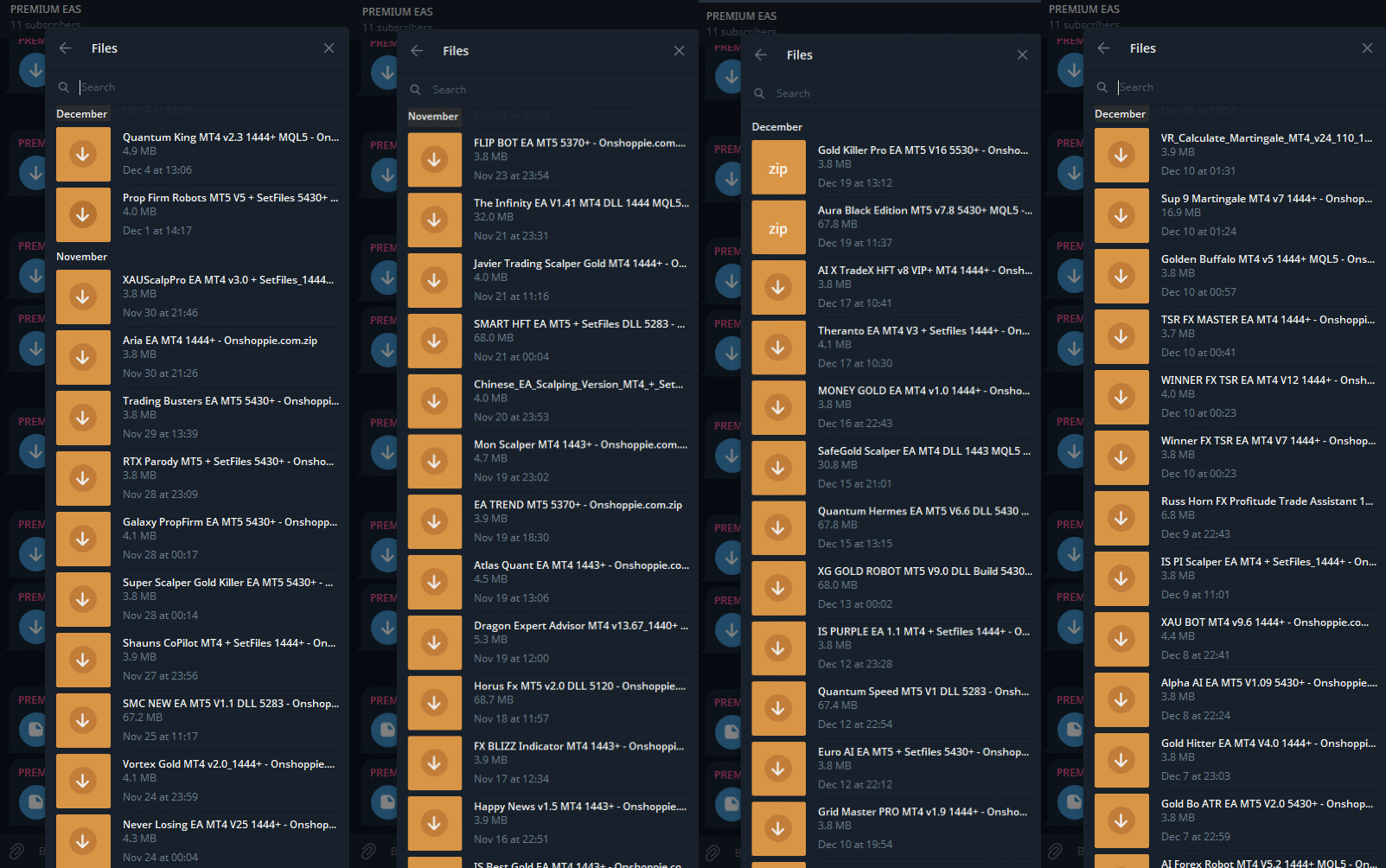 Forex EAs And indicators