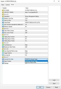 AI Prop Firm EA