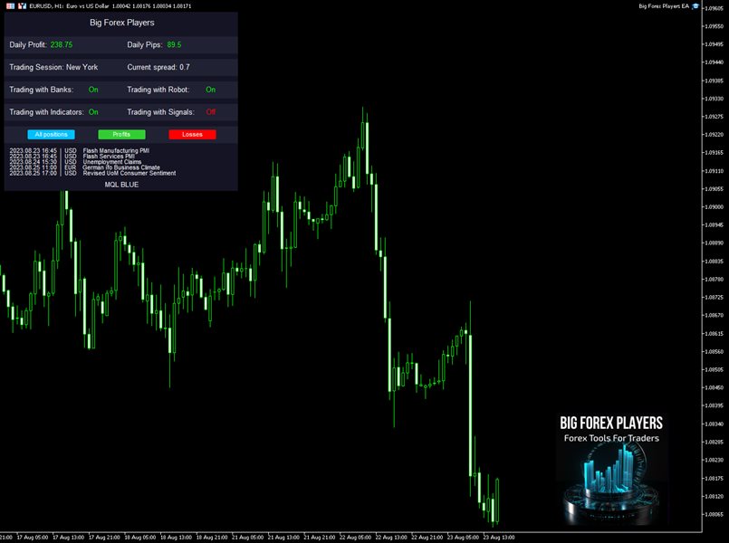 Big Forex players EA For Eurusd