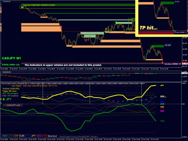 Tickunit Scalper Currency Strength
