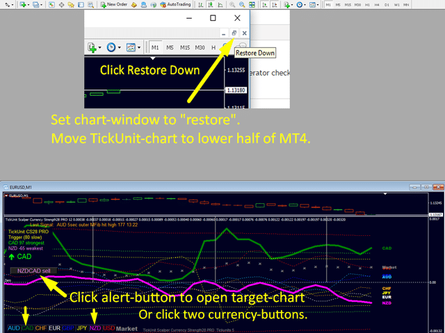 Tickunit Scalper Currency Strength