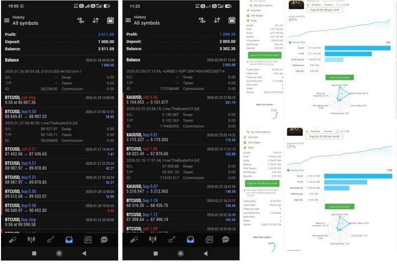 BUSTER BTC  Single Entry EA