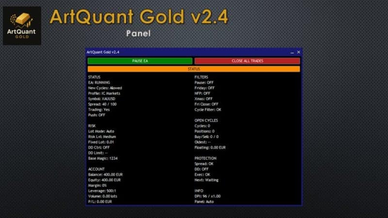 ArtQuant Gold EA