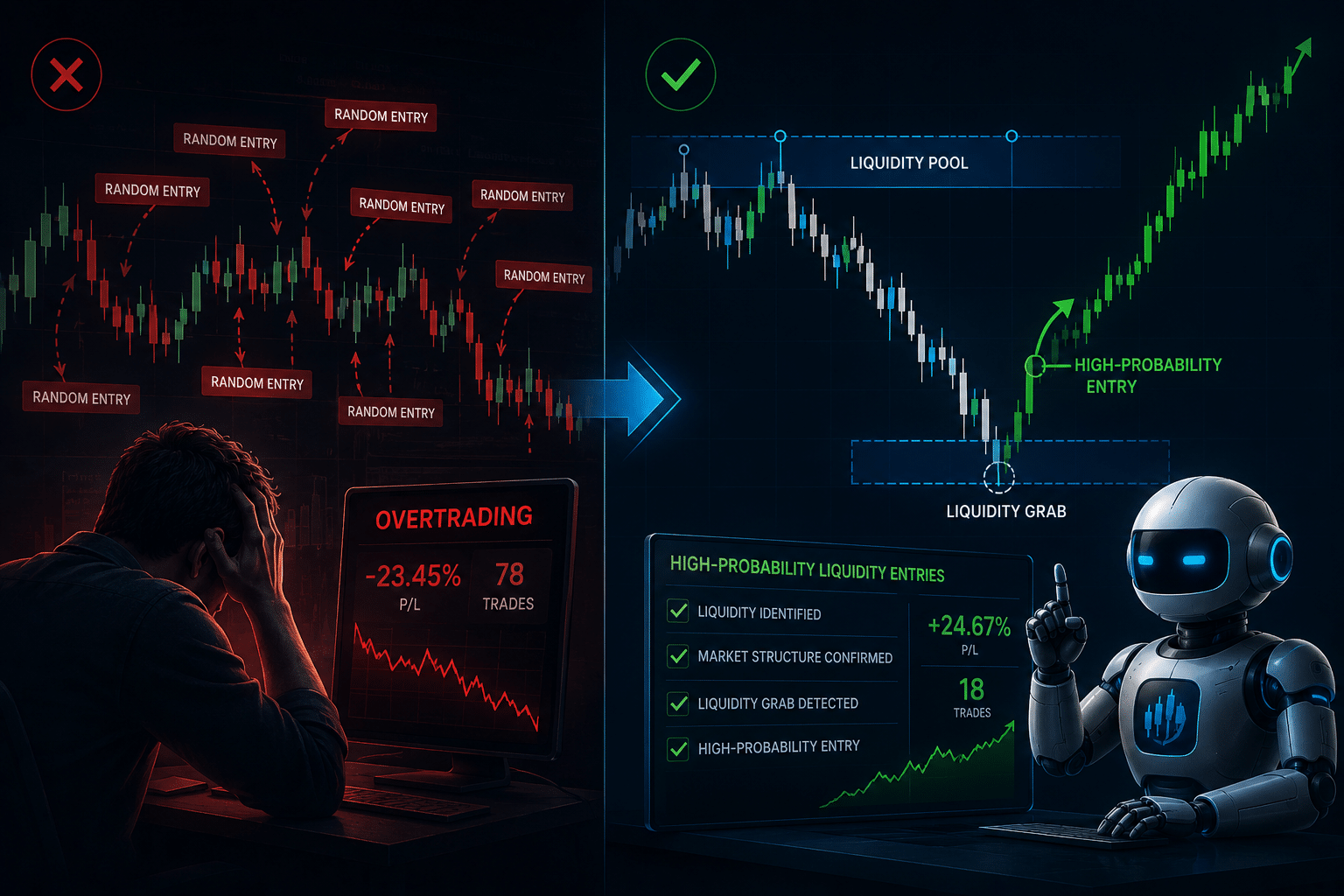 Fixing Overtrading by Only Allowing HighProbability Liquidity Entries OnShoppie Fixing Overtrading by Only Allowing High Probability Liquidity Entries