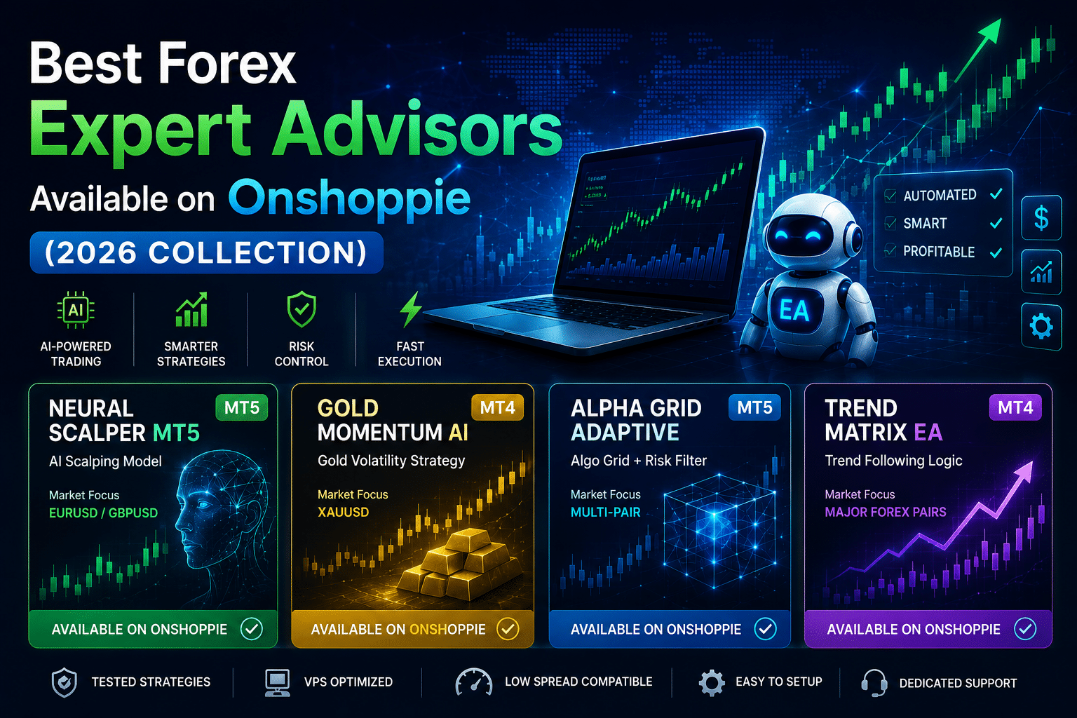 Best Forex Expert Advisors Available on Onshoppie