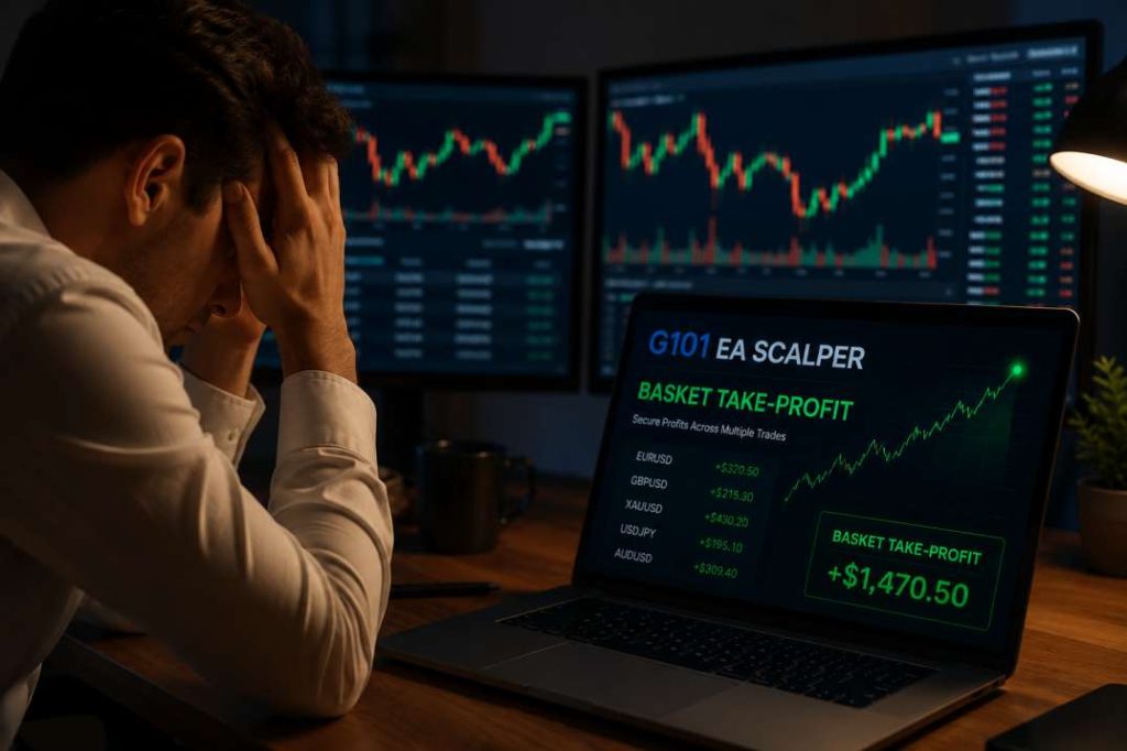Why Traders Miss Consistent Exits and How G101 EA Scalper Uses Basket Take Profit